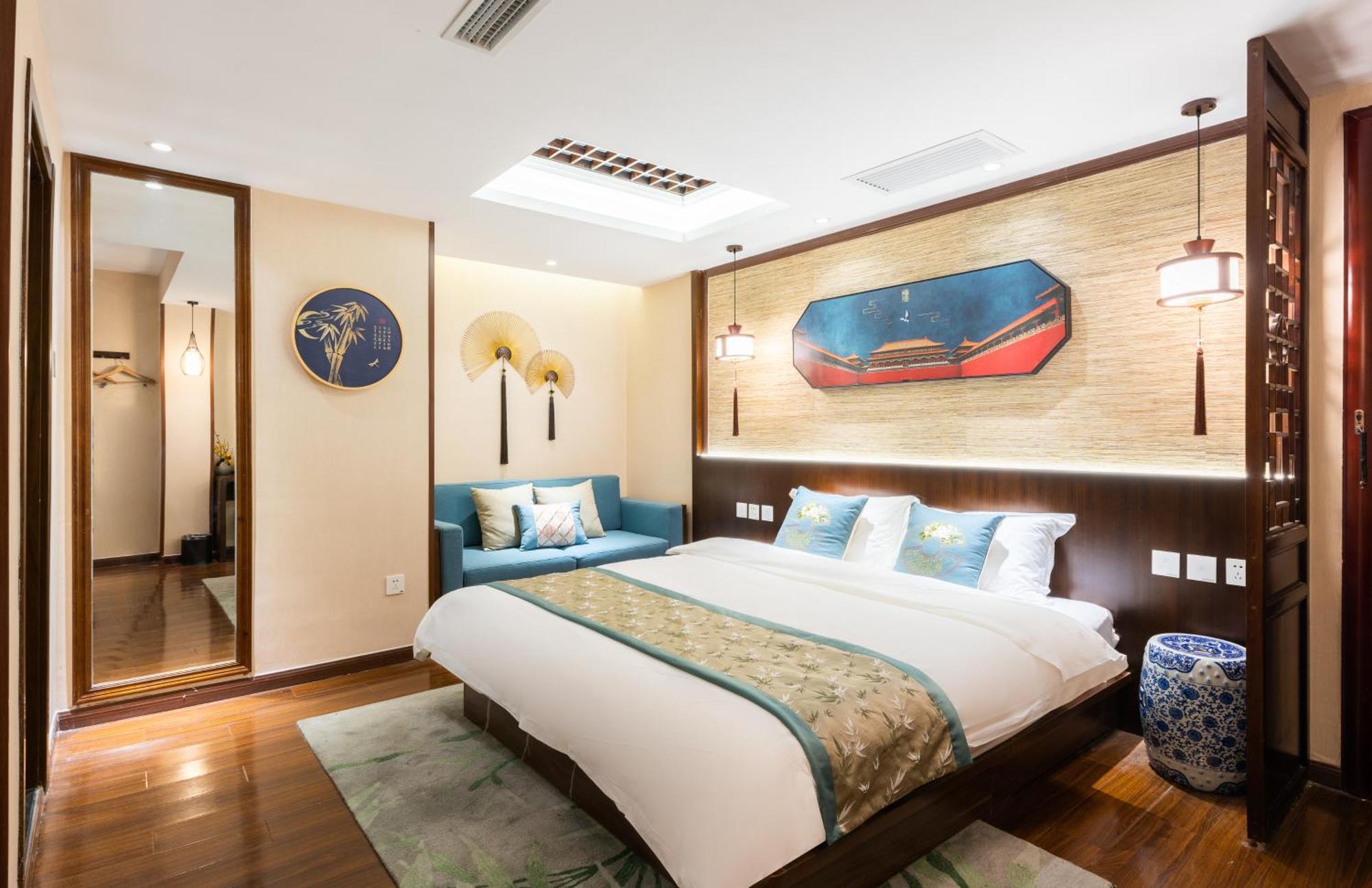 Chinese Culture Boutique Hotel-Tangfu,Traditional Chinese Theme,Heart Of Beijing,Near Forbidden City,Tiananmen Square,Hutongs,Metro Access,Free Coffee,Tea,Laundry ภายนอก รูปภาพ