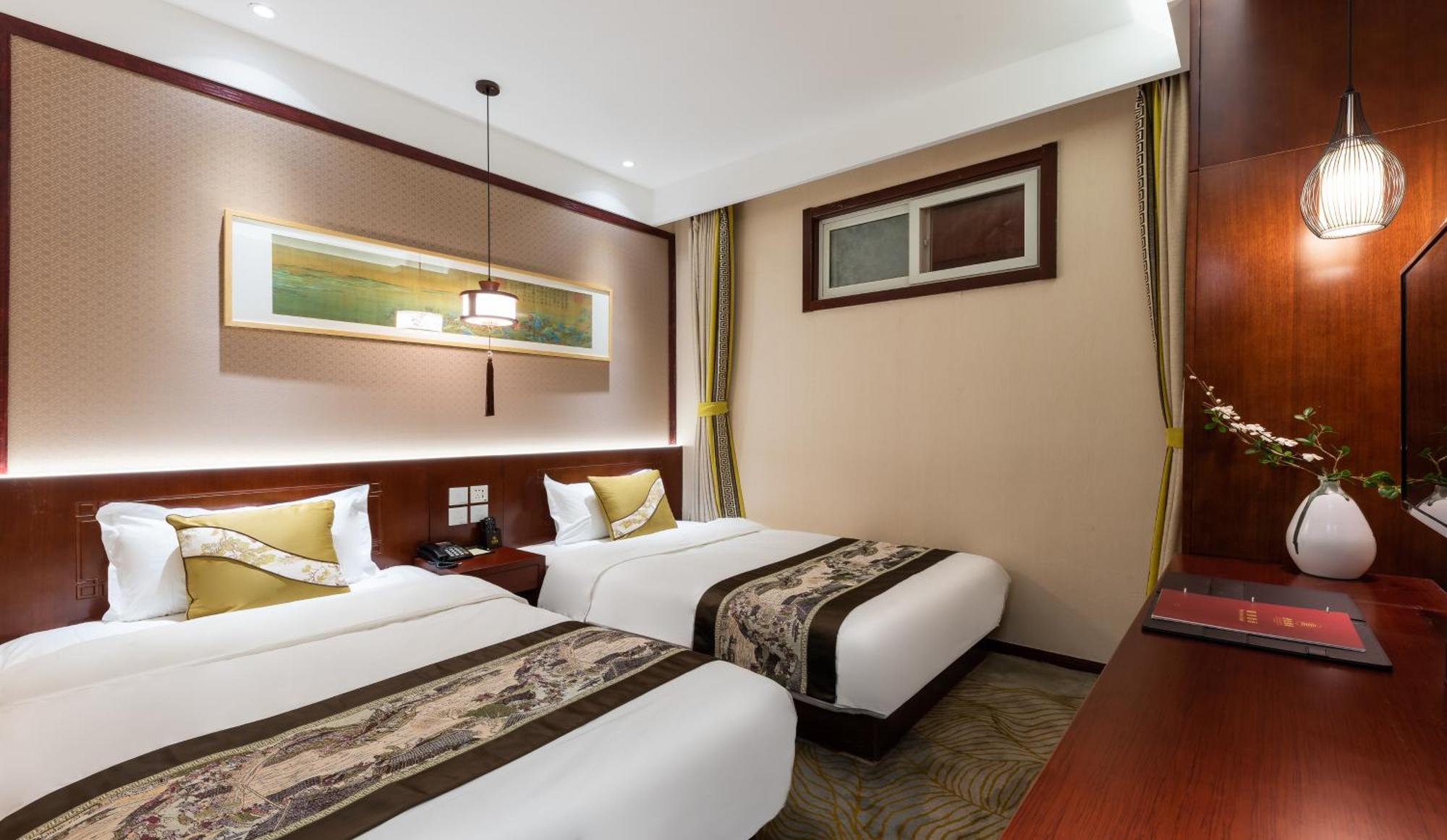 Chinese Culture Boutique Hotel-Tangfu,Traditional Chinese Theme,Heart Of Beijing,Near Forbidden City,Tiananmen Square,Hutongs,Metro Access,Free Coffee,Tea,Laundry ภายนอก รูปภาพ