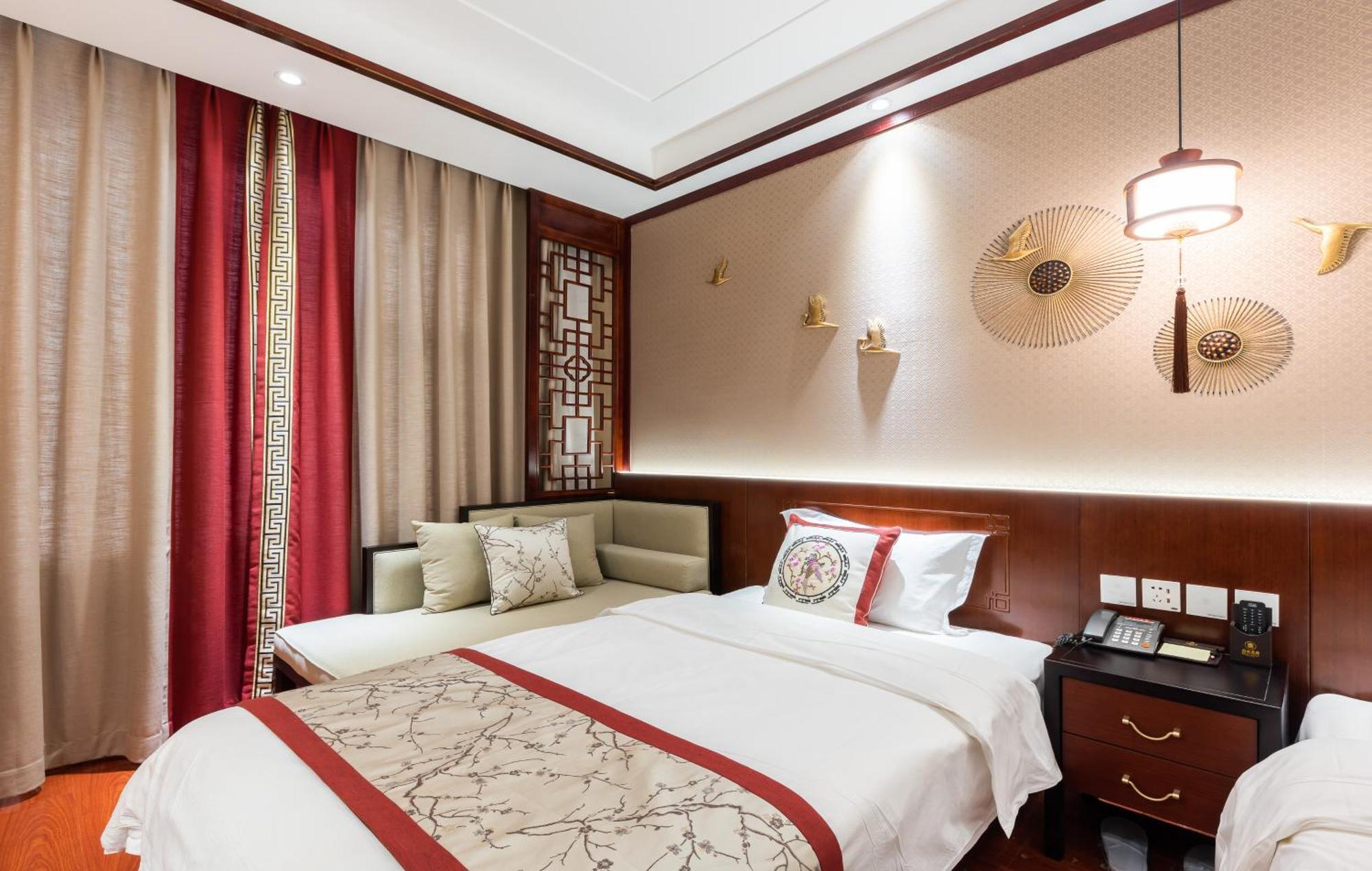Chinese Culture Boutique Hotel-Tangfu,Traditional Chinese Theme,Heart Of Beijing,Near Forbidden City,Tiananmen Square,Hutongs,Metro Access,Free Coffee,Tea,Laundry ภายนอก รูปภาพ