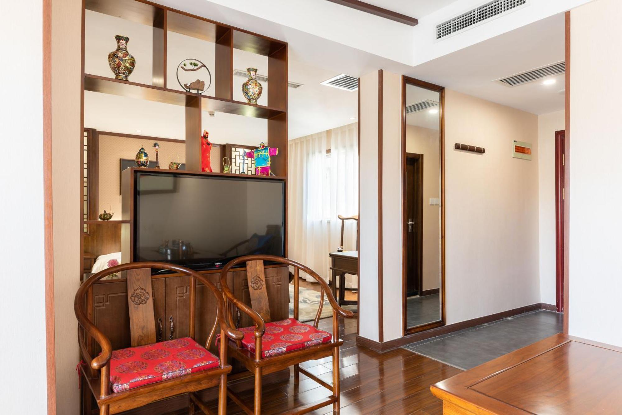 Chinese Culture Boutique Hotel-Tangfu,Traditional Chinese Theme,Heart Of Beijing,Near Forbidden City,Tiananmen Square,Hutongs,Metro Access,Free Coffee,Tea,Laundry ภายนอก รูปภาพ