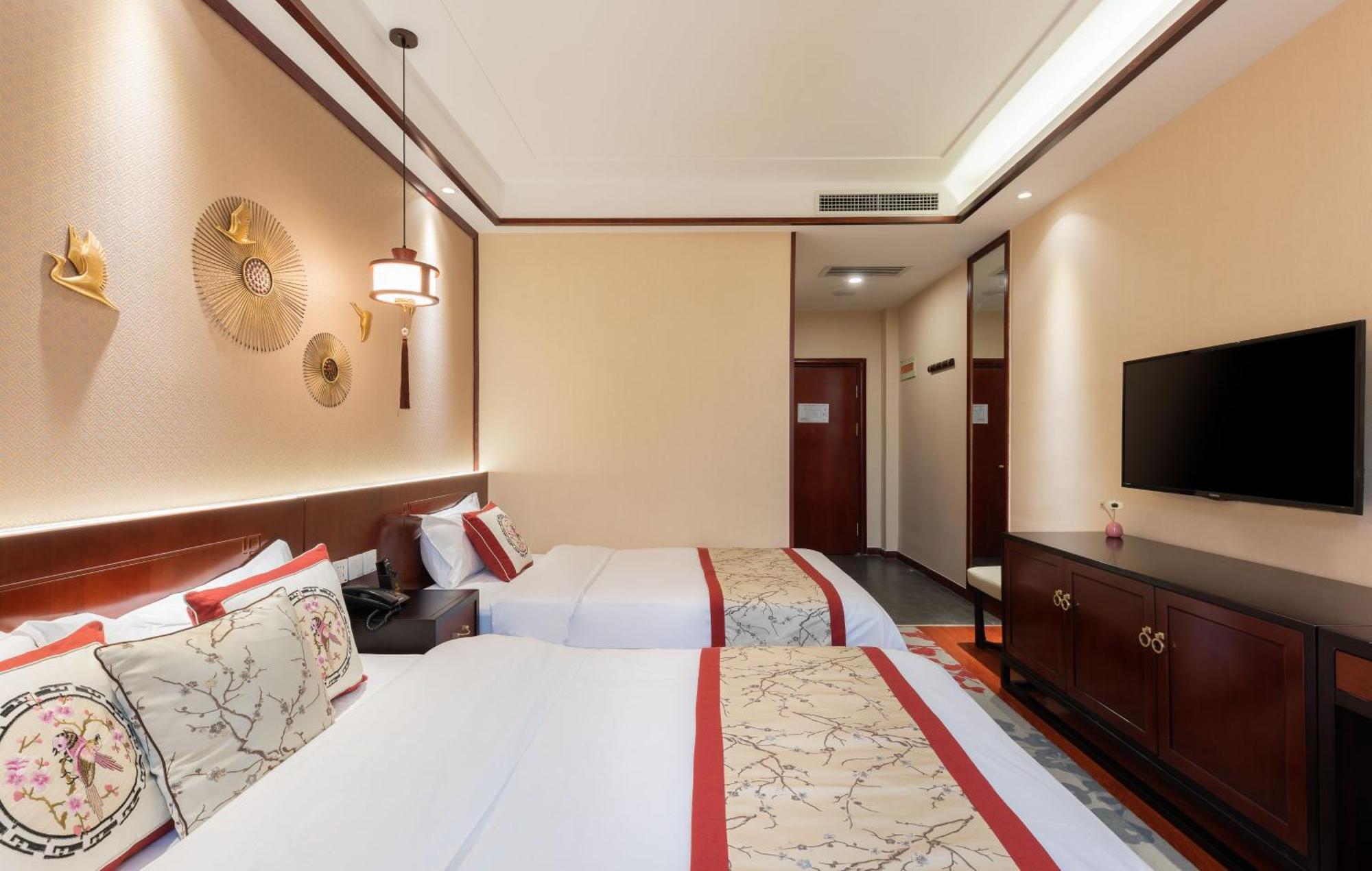 Chinese Culture Boutique Hotel-Tangfu,Traditional Chinese Theme,Heart Of Beijing,Near Forbidden City,Tiananmen Square,Hutongs,Metro Access,Free Coffee,Tea,Laundry ห้อง รูปภาพ